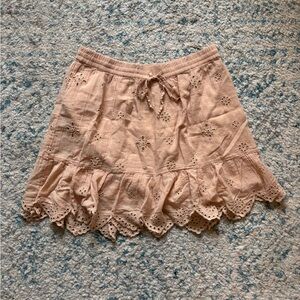 Aerie Eyelet Skirt